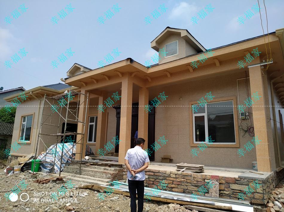 臨澧縣合口鎮朱老板一層輕鋼別墅圖
